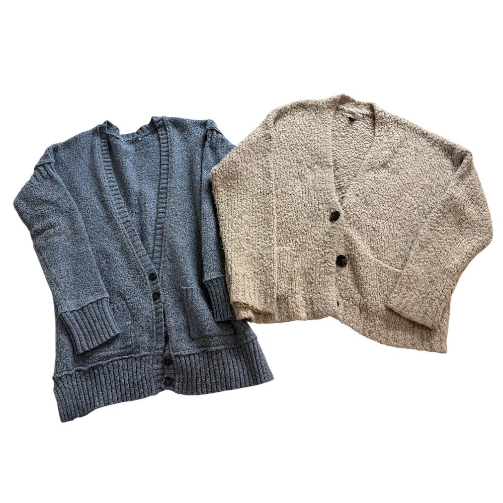 Vintage Thread women's Chunky Knit Cardigans Size Medium